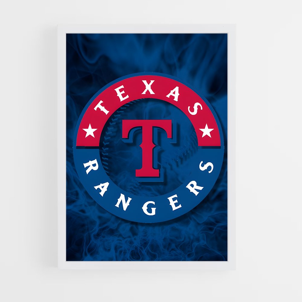 Poster Rangers Forever – affiche Baseball (vue 3)